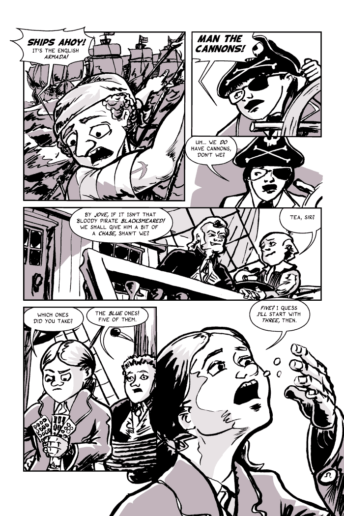 Conny And the Pirates, P. 6